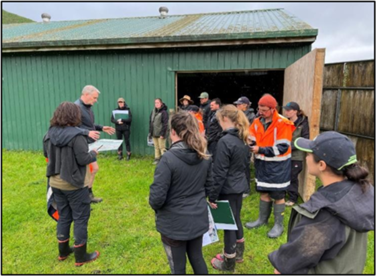 Training workshop to build land management officer capability 
